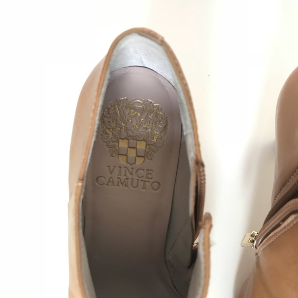 SALE Vince Camuto Elvin Leather Booties - Picture 3 of 5